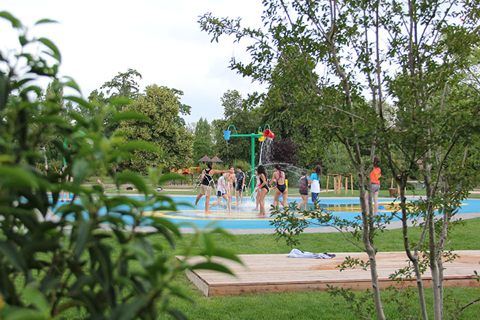 aire de jeux aquatiques